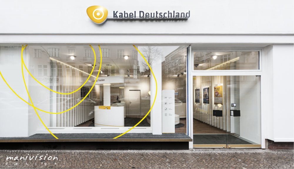 Kabel Deutschland Shopkonzept商业空间设计/摩尼视觉分享