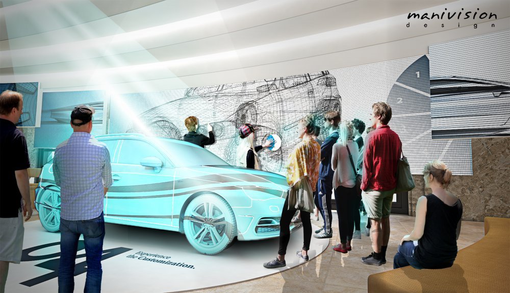 Volkswagen Group Brand Experience & Retail商业空间设计/摩尼视觉分享