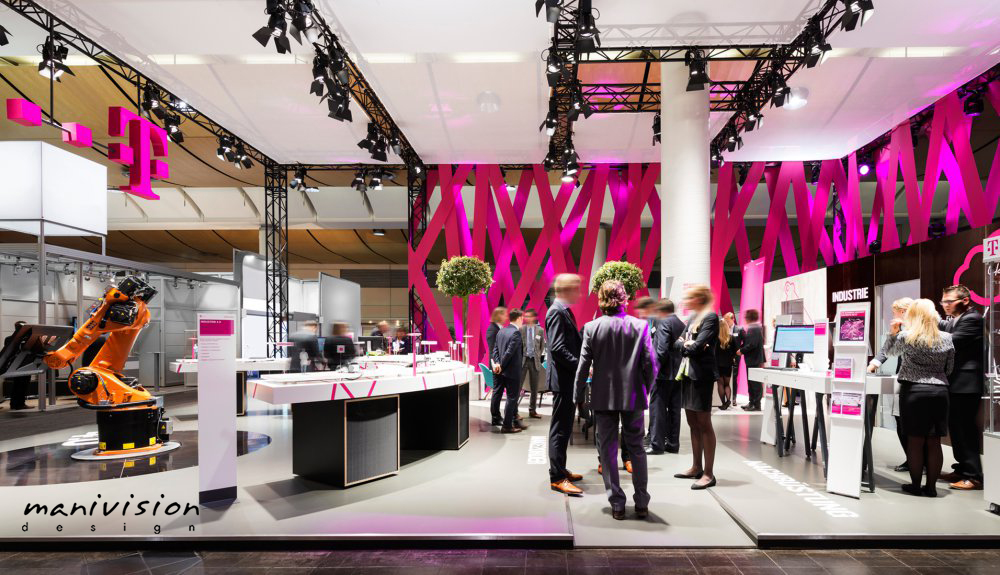 Deutsche Telekom Hannover Messe 2014商業(yè)空間設(shè)計(jì)/摩尼視覺分享