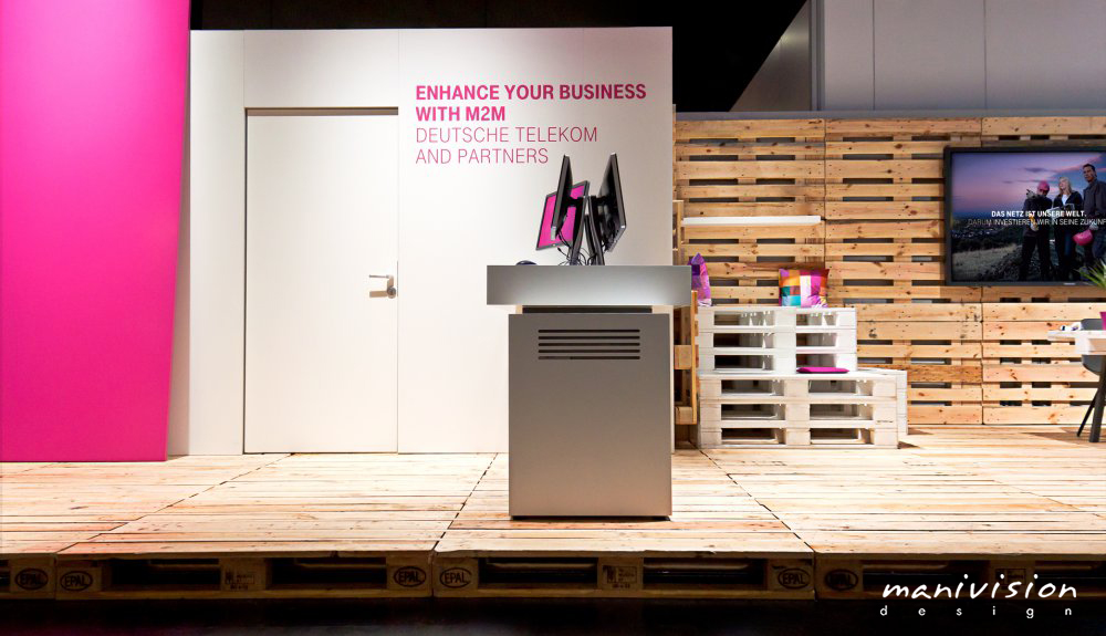 Deutsche Telekom Embedded World 2014商业空间设计/摩尼视觉分享