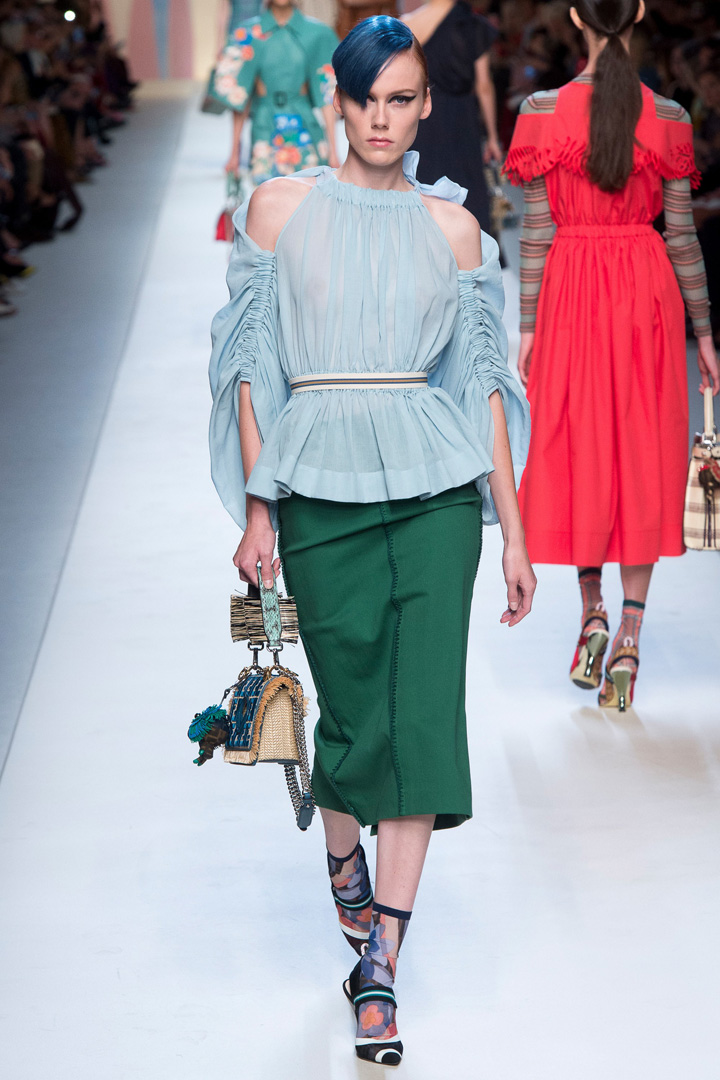 加勒比风情，FENDI 2018春夏时装秀