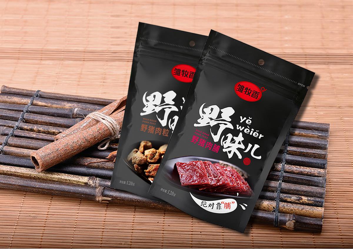 雛牧香 生態(tài)肉系列包裝