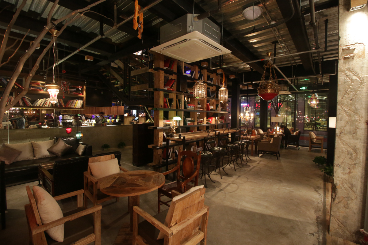 咖啡厅设计——“漫咖啡”浙江温州店