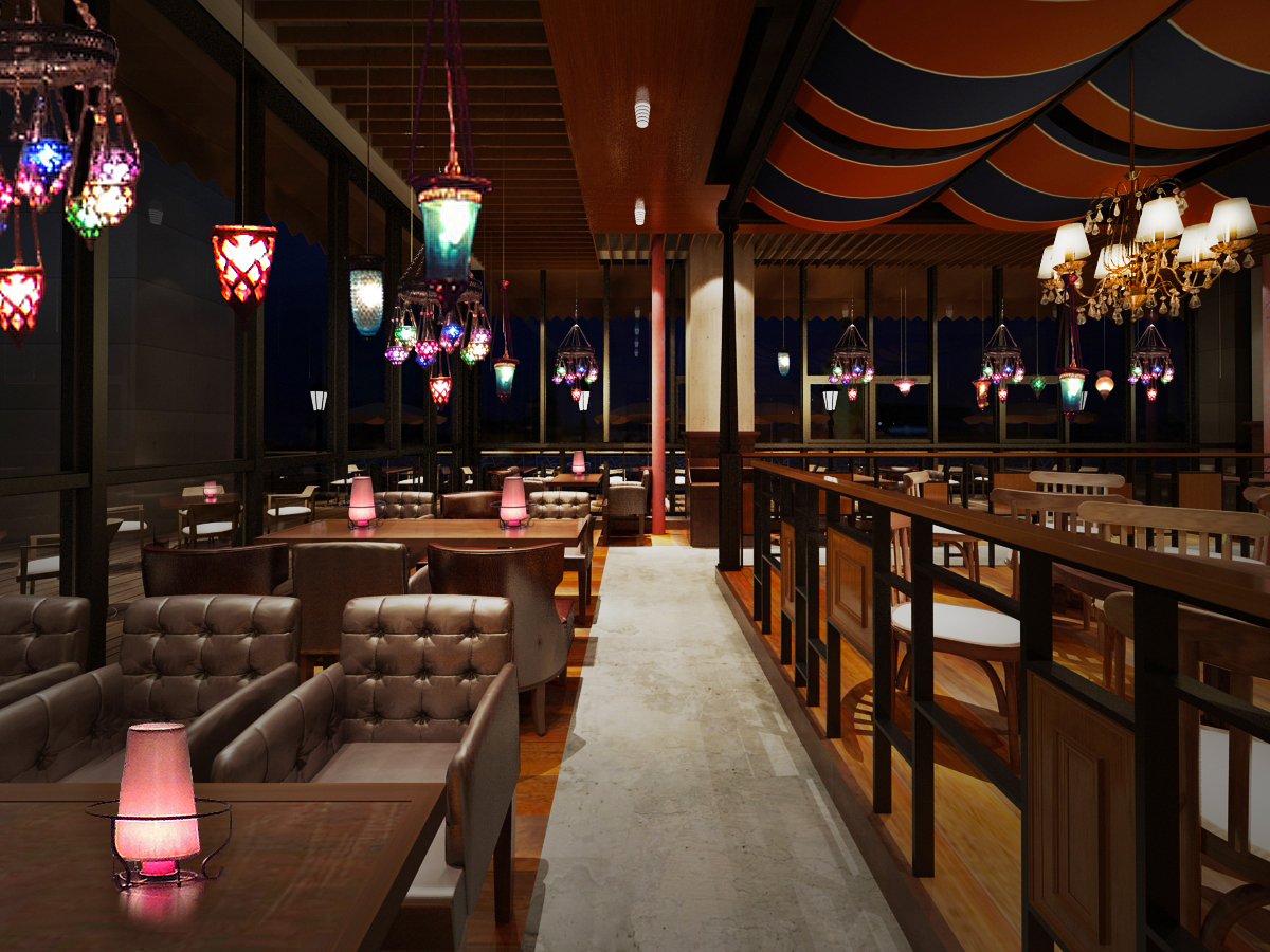 韩餐厅设计——“创作”苏州店