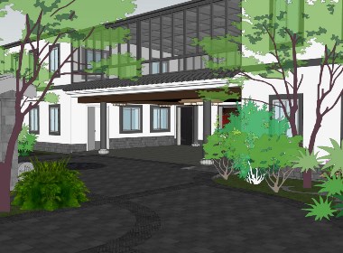 哈尔滨双城 会所设计—— 新中式风格