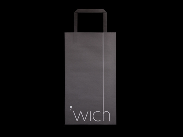 ‘wich餐厅品牌视觉形象设计 ​​​​