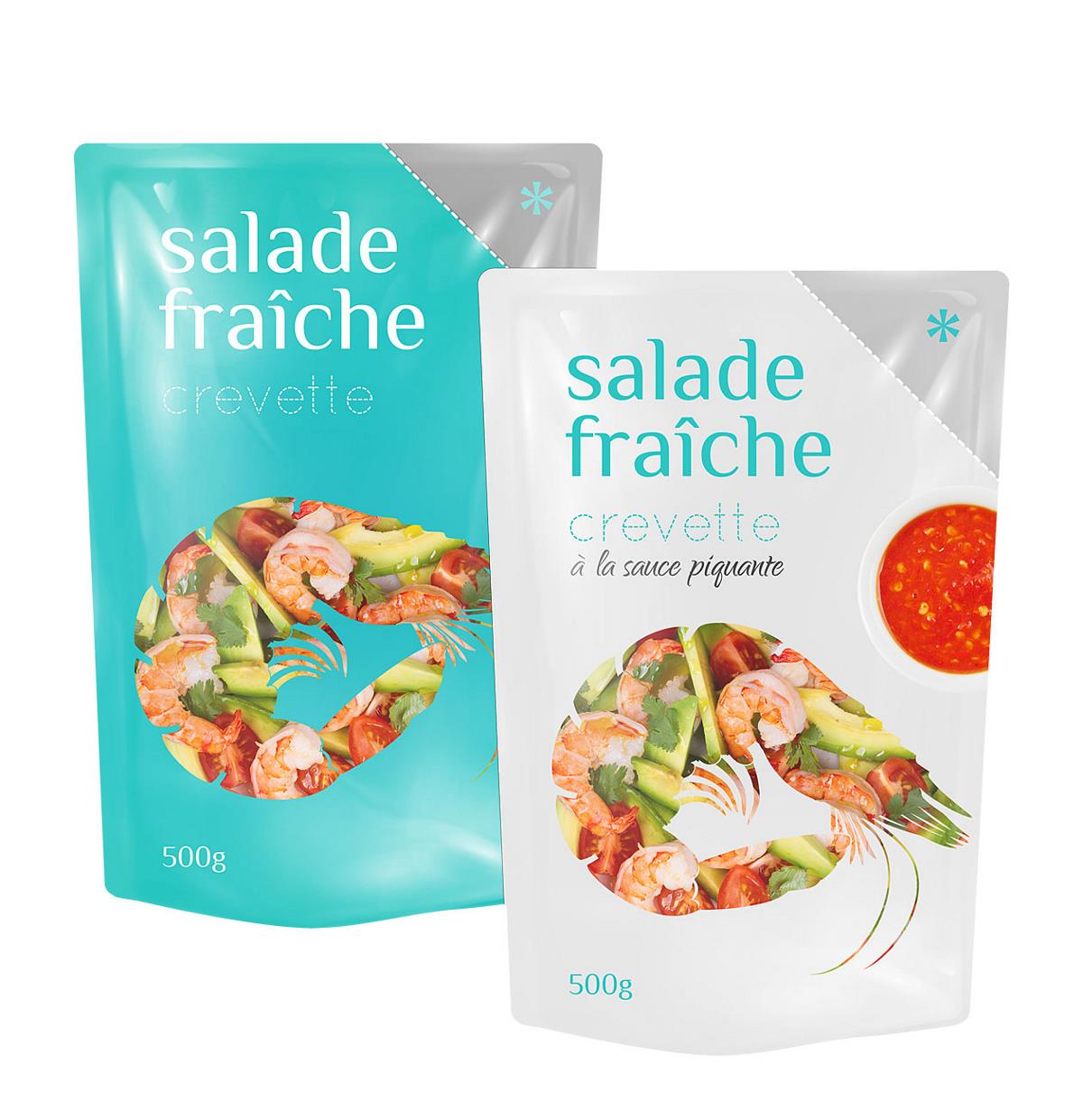 Salade Fraîche Plastic Packaging Design包装设计 | 摩尼视觉分享