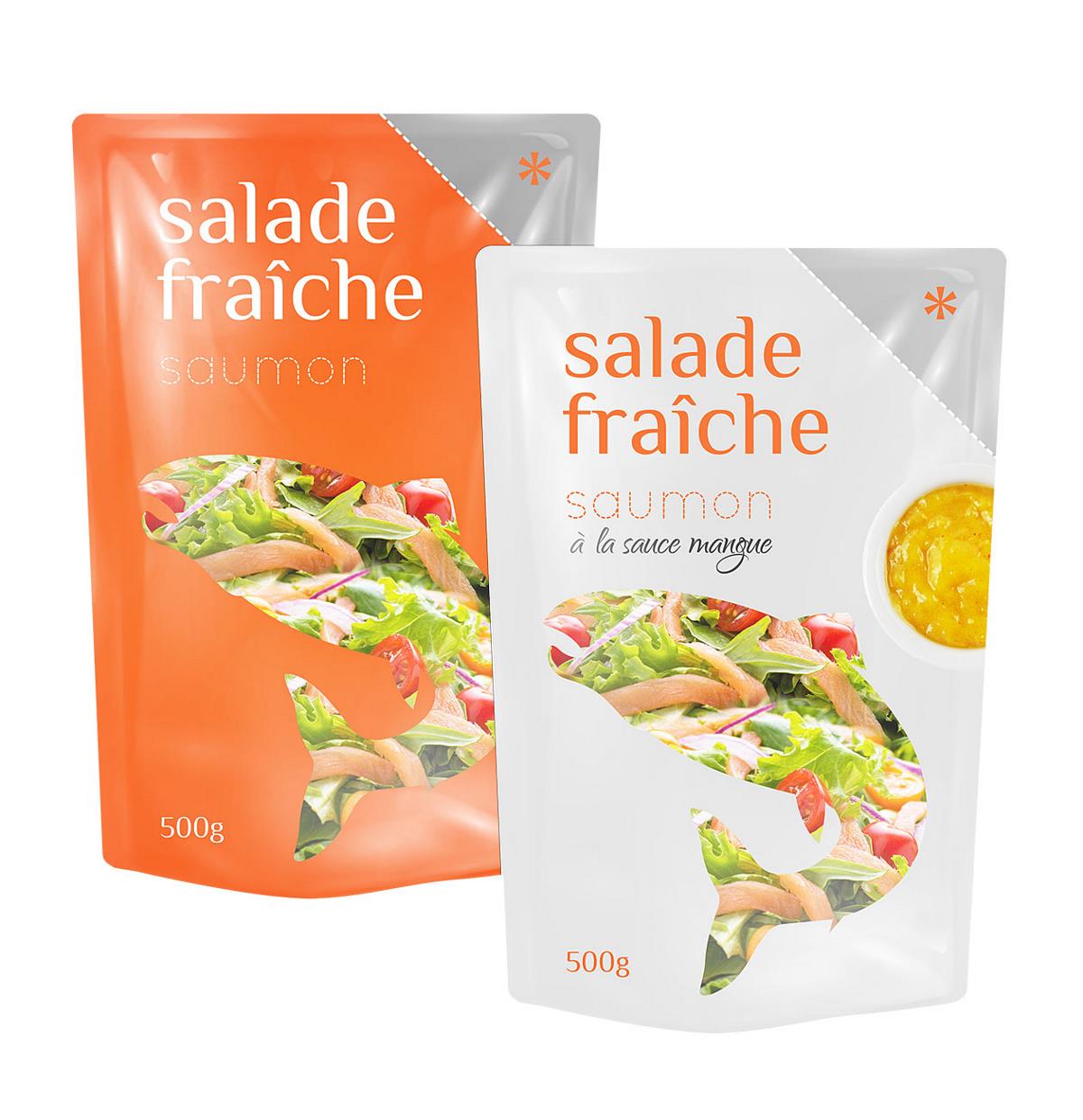 Salade Fraîche Plastic Packaging Design包装设计 | 摩尼视觉分享