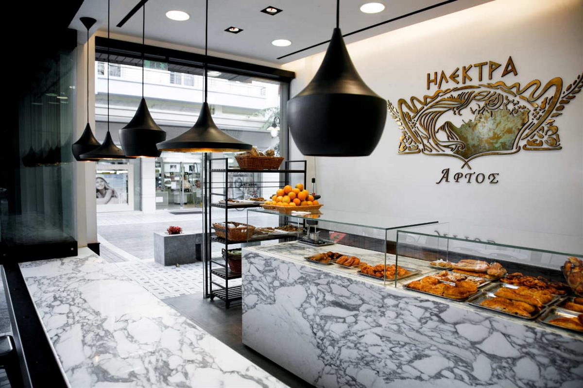 elektra bakery艾丽卡面包店商业空间设计