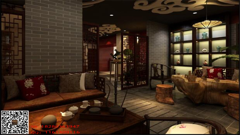 《中式古典茶楼》成都专业茶楼装修设计|成都茶楼装修设计公司|古兰装饰