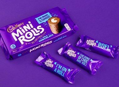 CADBURY MINI ROLLS品牌包装设计欣赏 | 摩尼视觉