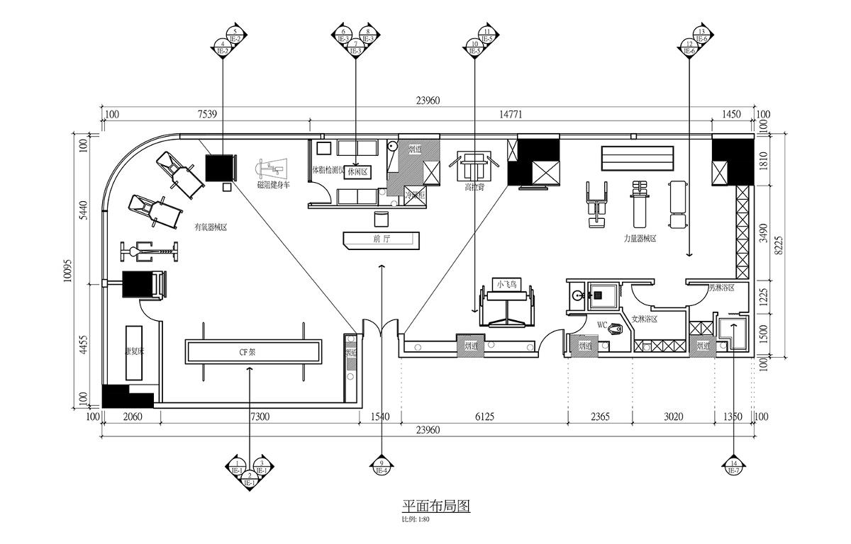 乾譽設(shè)計·劉熠作品·LEO（尼奧）健身工作室