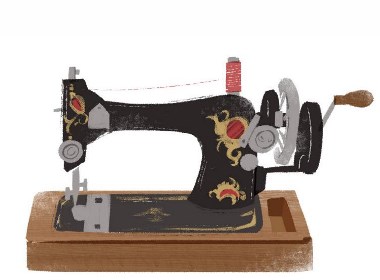 老物件系列插画