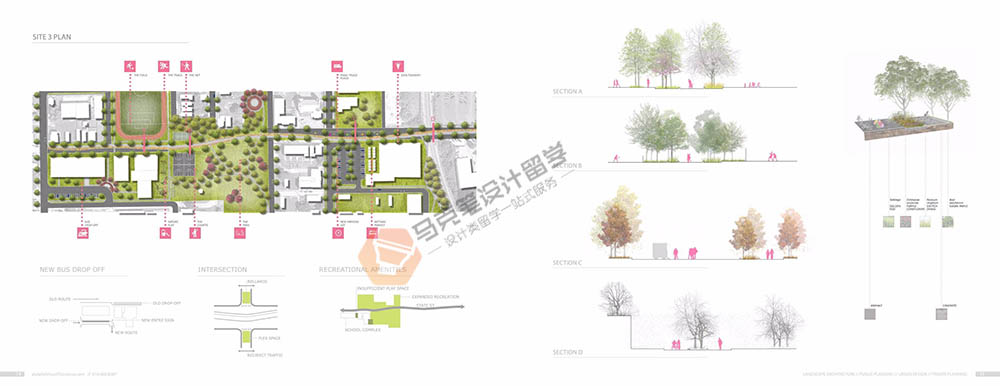 景觀設計留學作品集案例分享，成功申請康奈爾大學