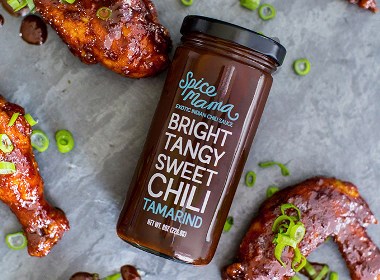 Spice Mama Exotic Indian Chili Sauces品牌包装设计欣赏 | 摩尼视觉