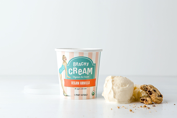 Beachy Cream Ice Cream Packaging品牌包装