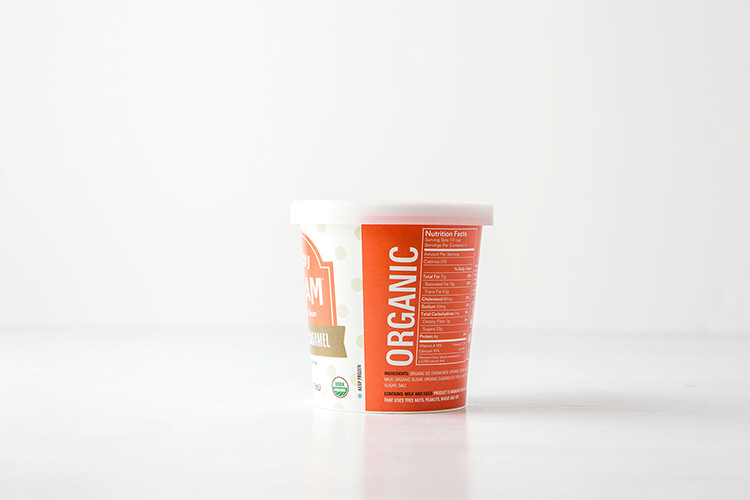 Beachy Cream Ice Cream Packaging品牌包装设计欣赏 | 摩尼视觉