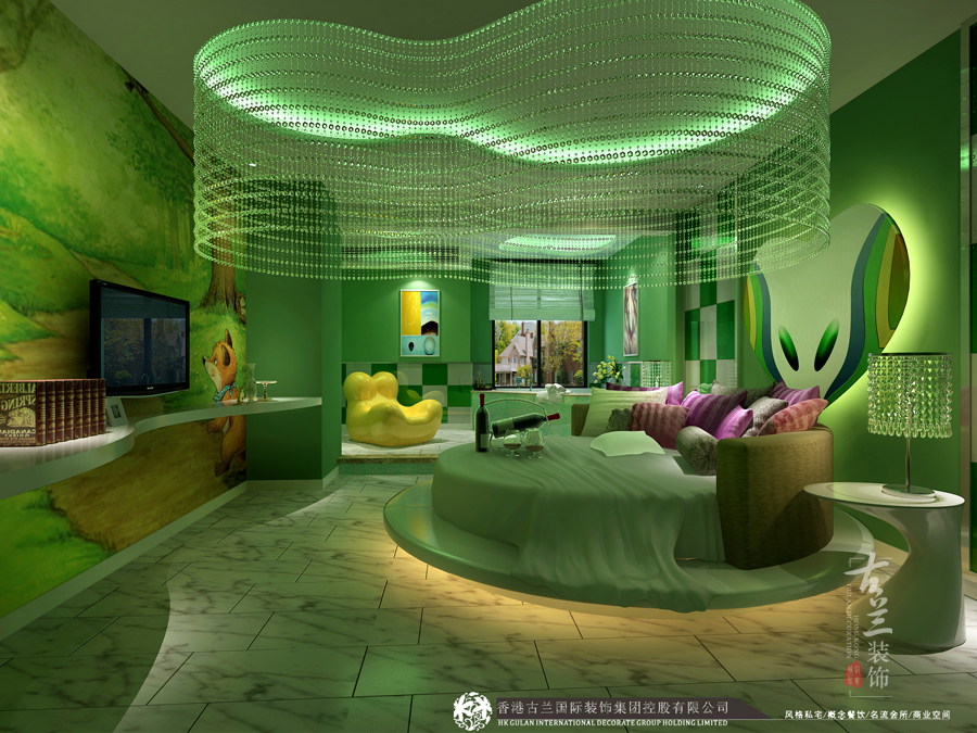 《爱琴海主题酒店》古兰装饰原创设计——成都专业主题酒店设计公司