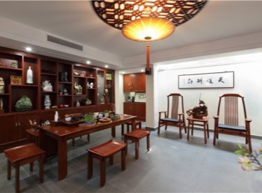 四合茗苑著名中式设计师刘中辉--中式风格室内装修映你心中色彩----[四合茗苑]----(图文)