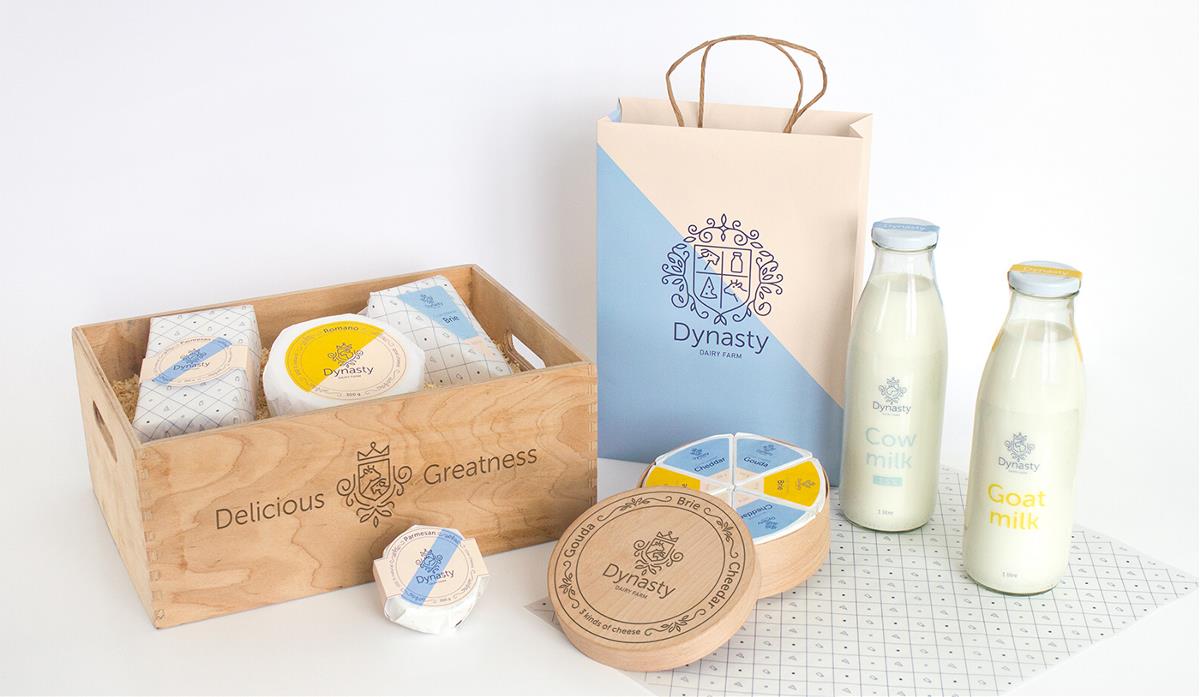 Dynasty Dairy Farm（Concept）产品包装设计 | 摩尼视觉