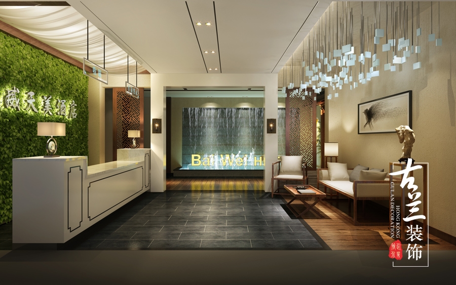 《伯威天美酒店》古兰装饰原创设计——成都专业酒店设计公司