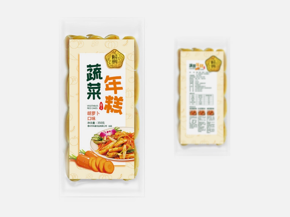 年糕包装设计 郑州食品包装设计 