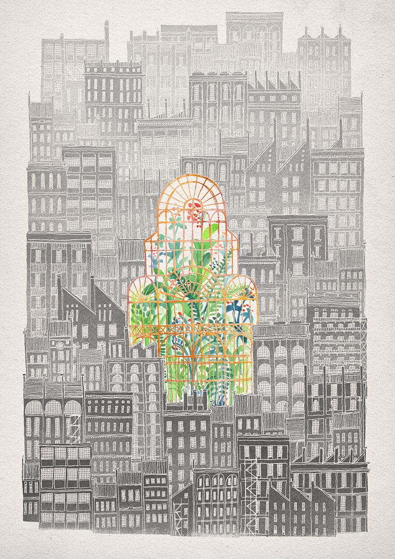 城市森林—插画欣赏