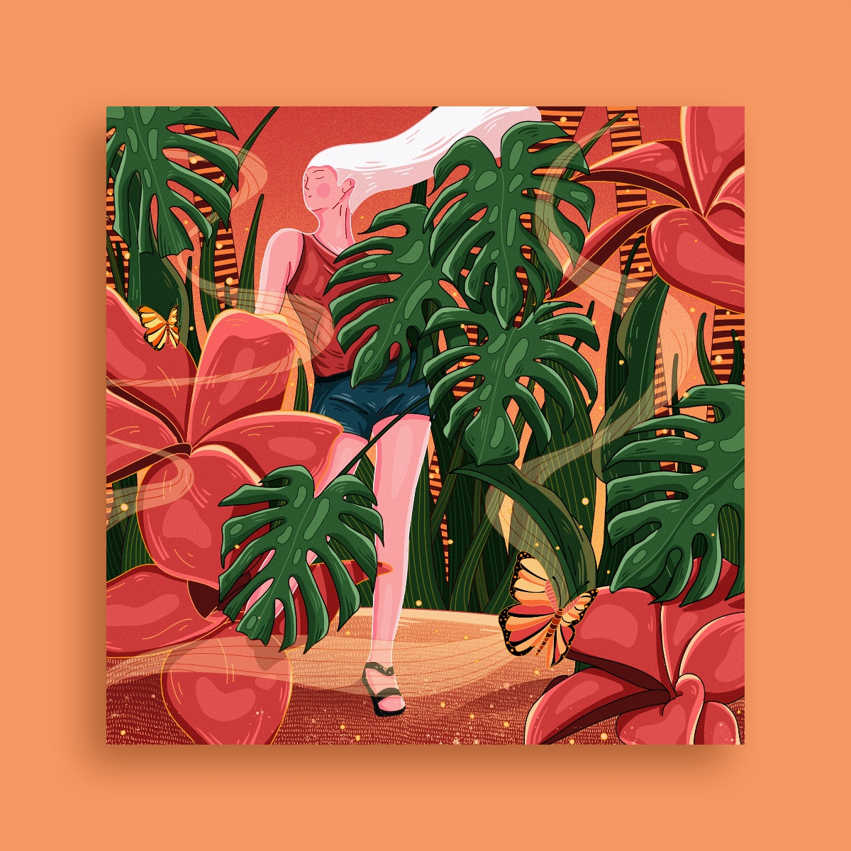每日插画-涂