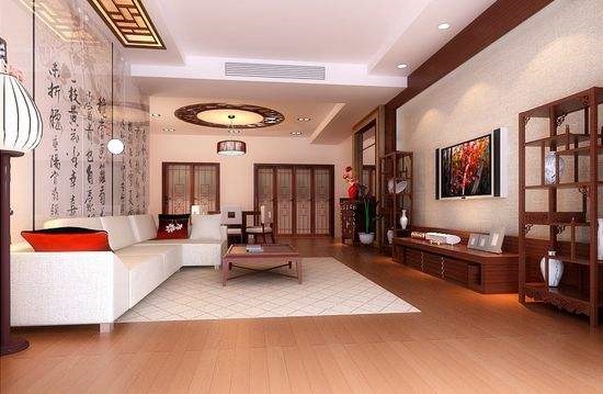 四合茗苑著名中式设计师刘中辉--绝艳千古的客厅中式装修风格----[四合茗苑]----(图文)