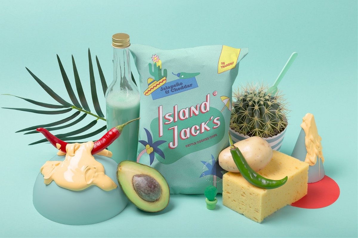 Island Jack´s薯片包裝設(shè)計(jì)