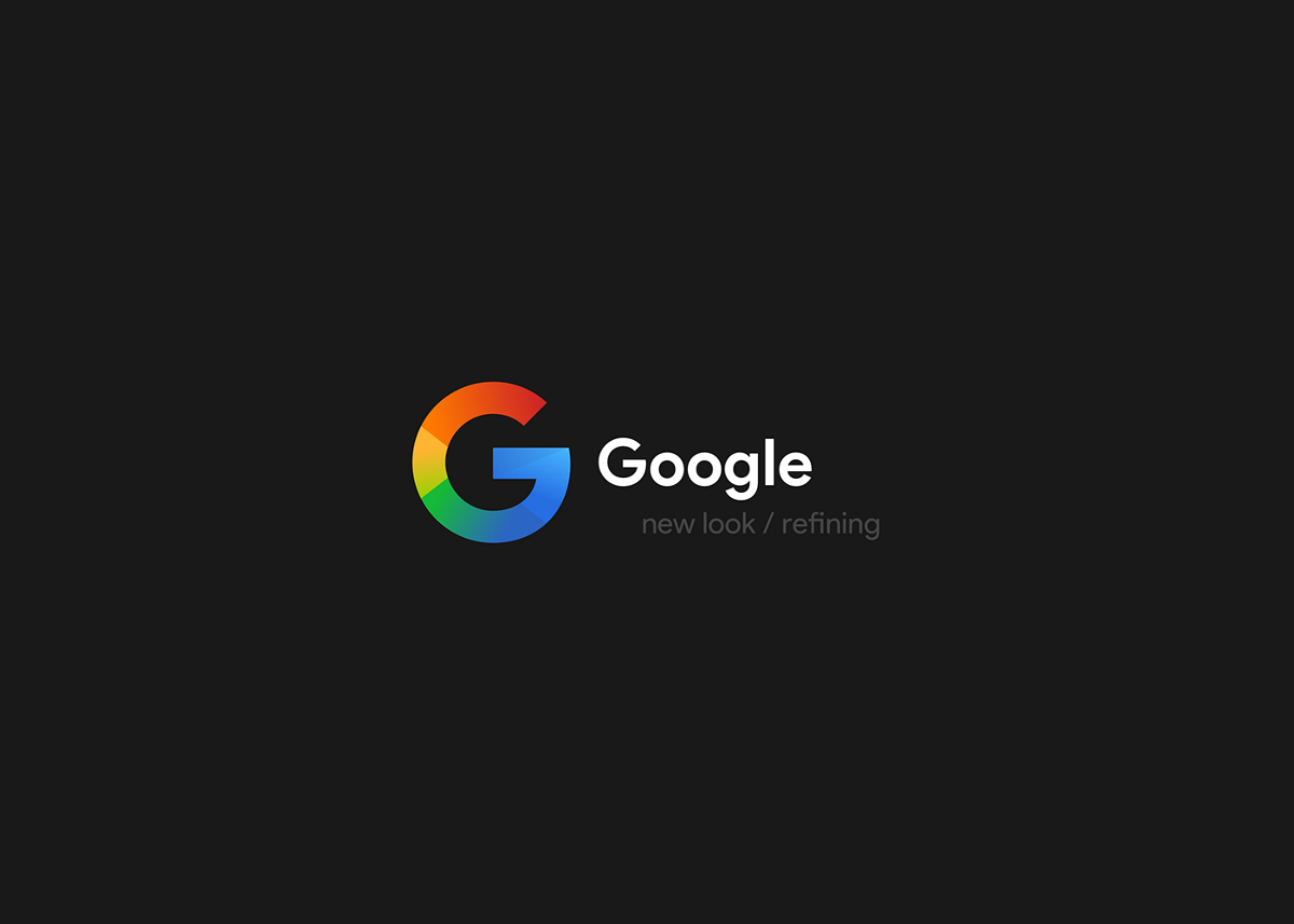 谷歌全新logo设计与UI设计