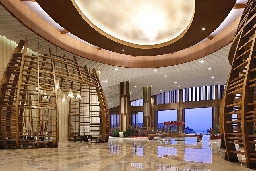 海棠湾天房洲际--宁夏酒店装修设计公司--古兰装饰
