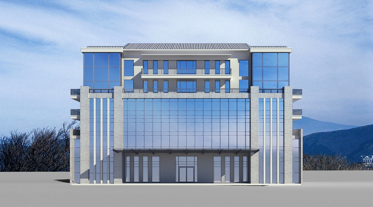 工业园办公楼外观设计
