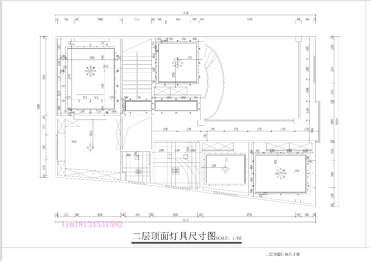 中式別墅施工圖