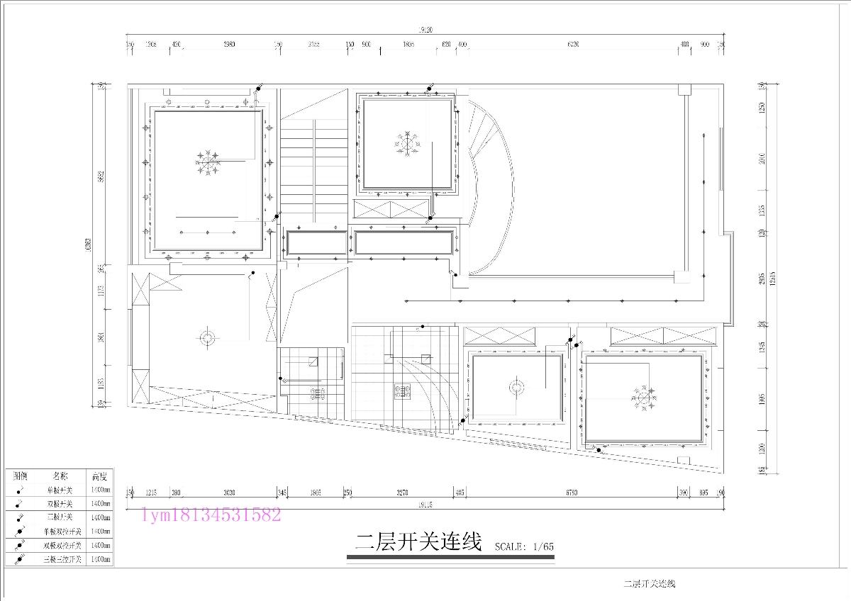 中式別墅施工圖