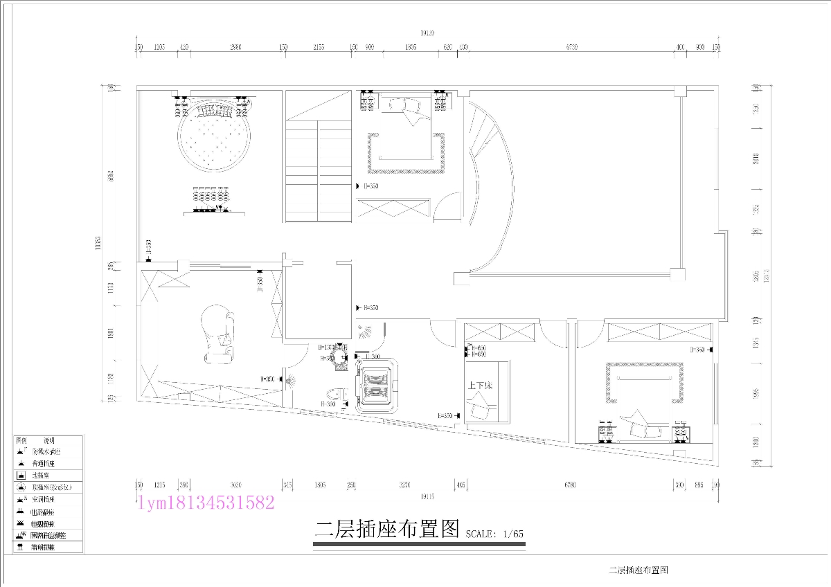 中式別墅施工圖