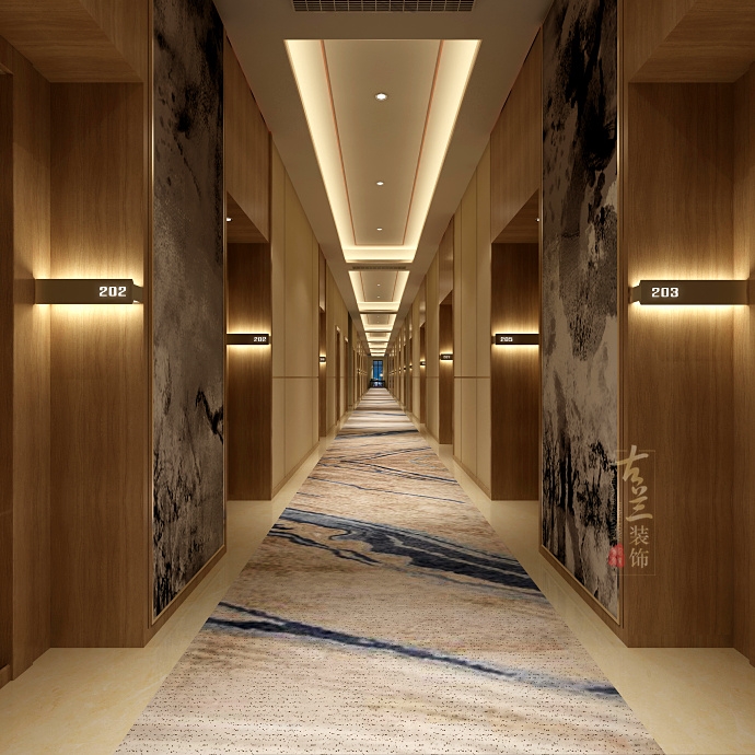 《海伦尚玺酒店》古兰原创设计——成都专业酒店设计公司