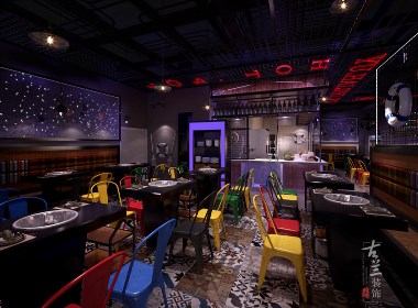 《鱼还是鱼火锅店》-成都火锅店装修丨成都火锅店设计