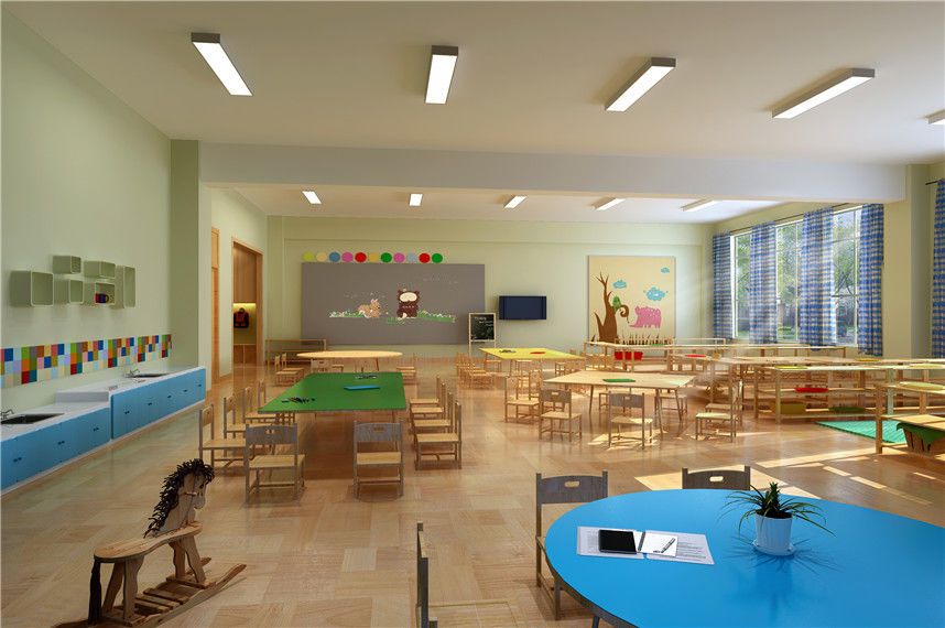晥宣阳光幼儿园装修设计|天水幼儿园设计公司