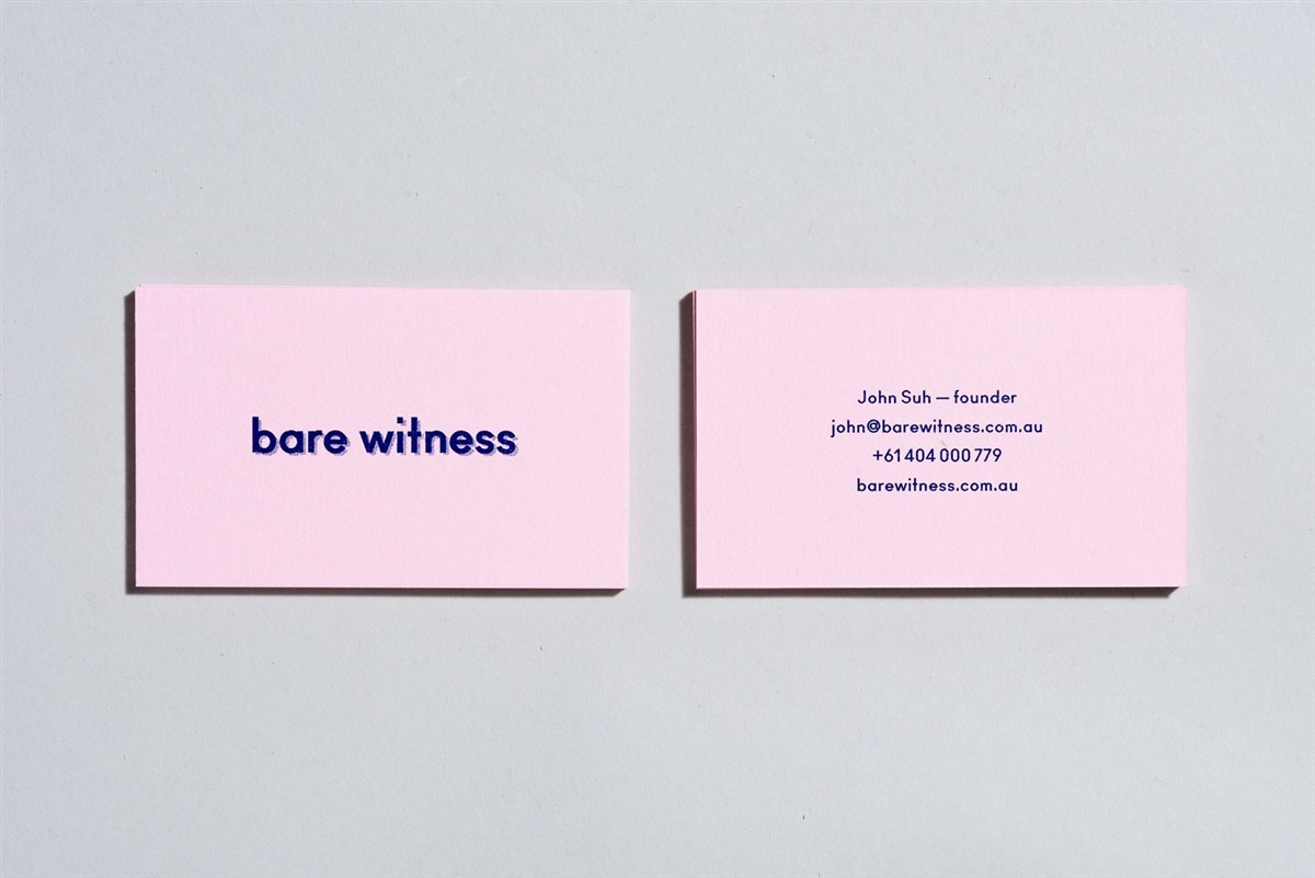 Bare Witness 品牌视觉形象设计