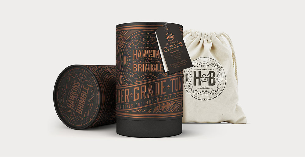 葫芦里都是糖 | Hawkins & Brimble产品包装设计分享