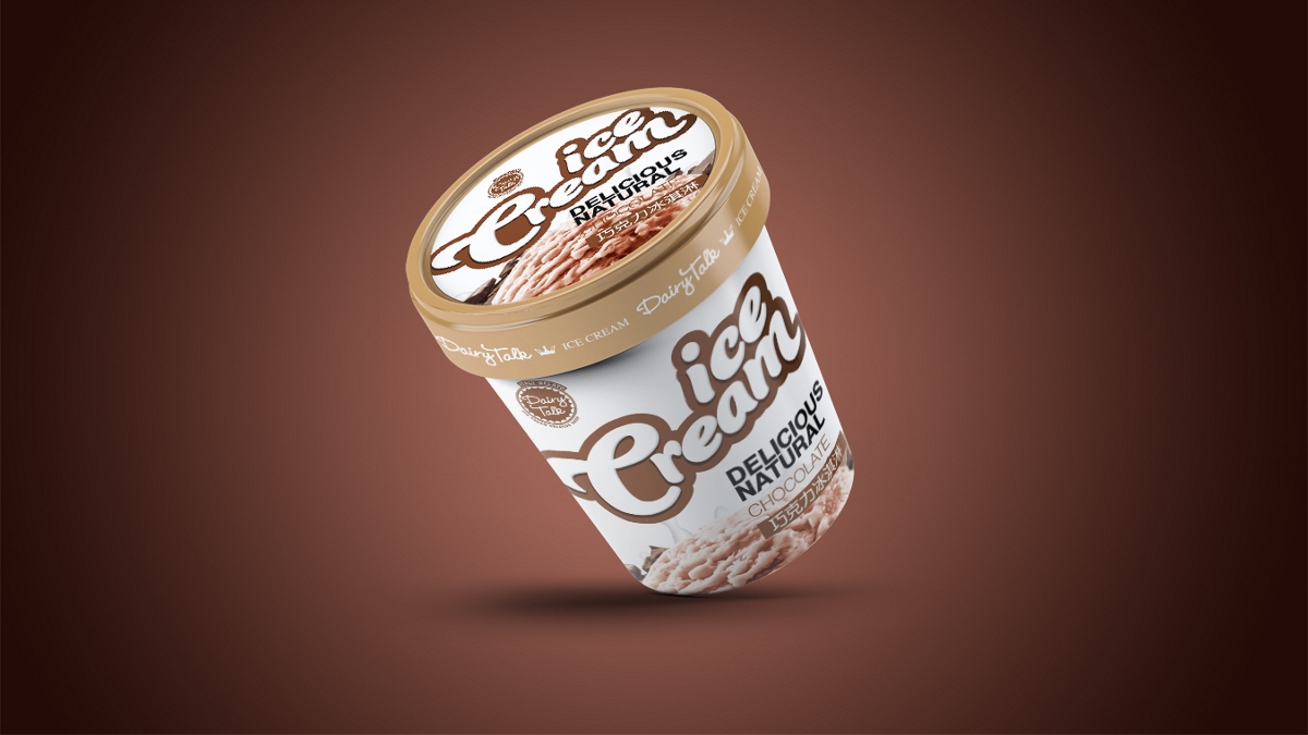 Dairytalk Ice Cream冰淇淋新品包装设计 | 摩尼视觉原创作品