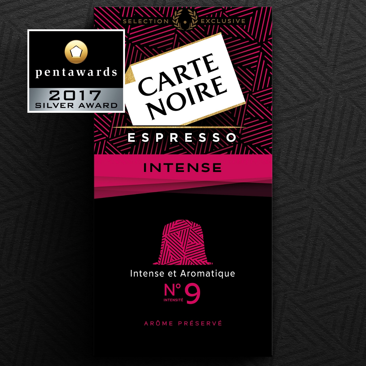法国Carte Noire黑卡咖啡获2017国际包装设计奖