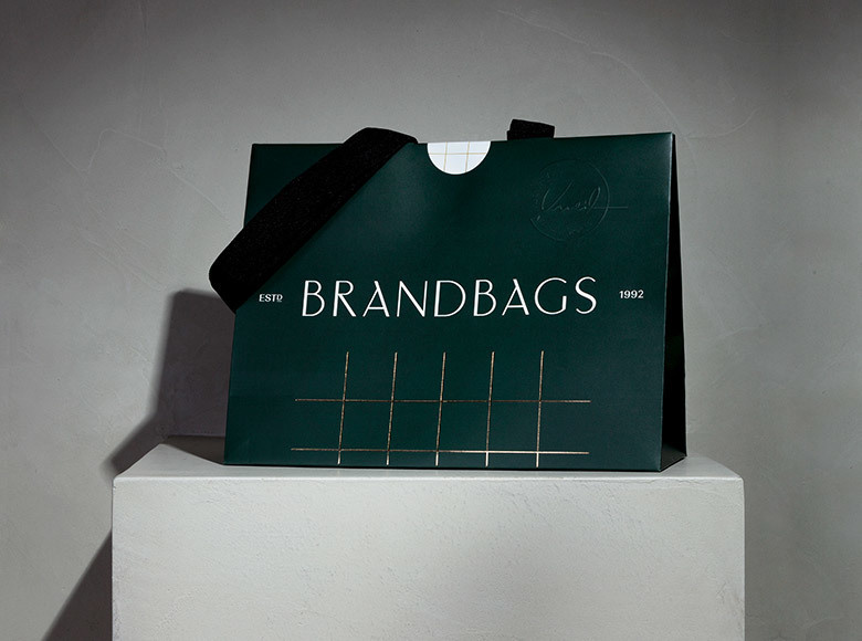 Brandbags奢侈皮革配件品牌高端视觉设计