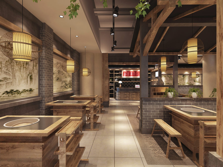 温江中餐厅设计-中餐厅装修