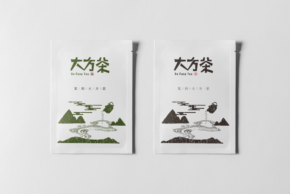 大方茶品牌设计