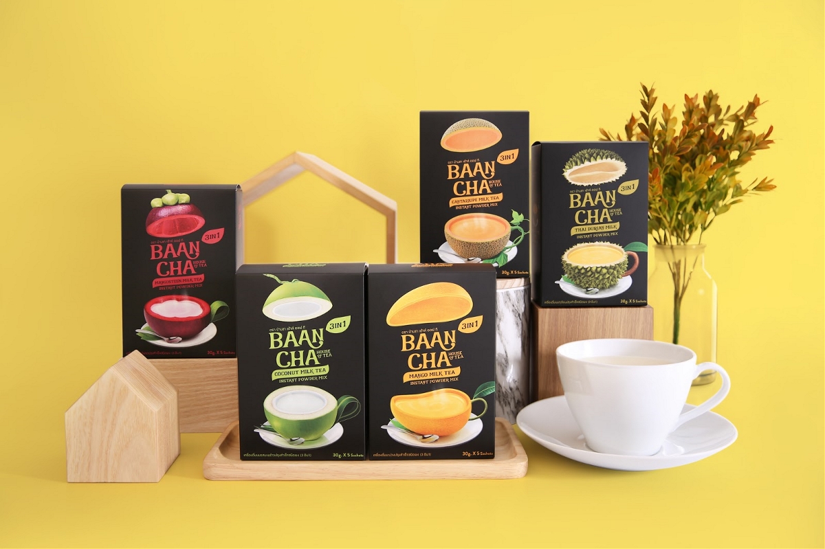 Baancha House of Tea品牌包装设计 | 摩尼视觉分享