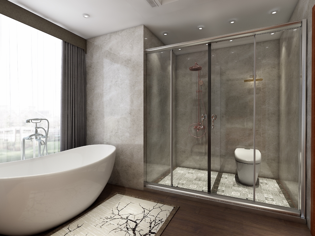 新中式卫浴空间设计