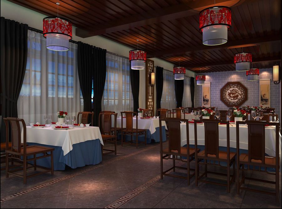 清風醉中餐廳_中餐廳裝修設計|中餐廳設計|中餐廳裝修公司