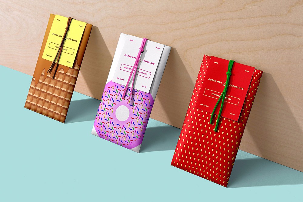 洛基山巧克力包装设计
